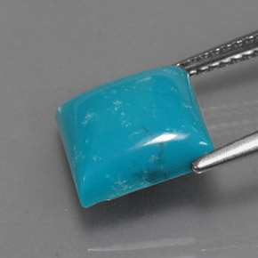 Turquoise Gemstone in 10 x 10 mm (calibrated) Size for Sale, Turquoise Stone in Blue Color