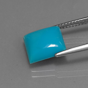 Turquoise Gemstone in 10 x 10 mm (calibrated) Size for Sale, Turquoise Stone in Blue Color