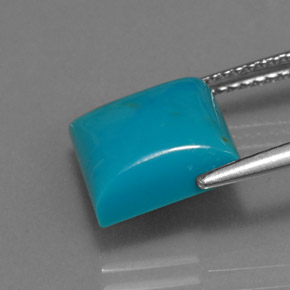 Turquoise Gemstone in 10 x 10 mm (calibrated) Size for Sale, Turquoise Stone in Blue Color