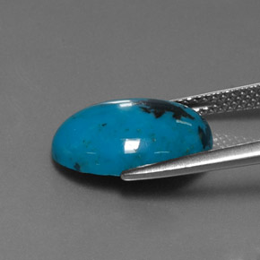 Turquoise Gemstone in 14 x 10 mm (calibrated) Size for Sale, Turquoise Stone in Blue Color