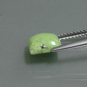 Turquoise Gemstone in 8 x 8 mm (calibrated) Size for Sale, Turquoise Stone in Yellow Green Color