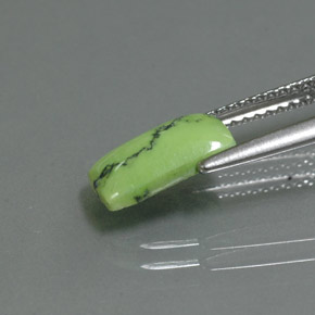 Turquoise Gemstone in 9.9 x 5.9 mm Size for Sale, Turquoise Stone in Yellow Green Color