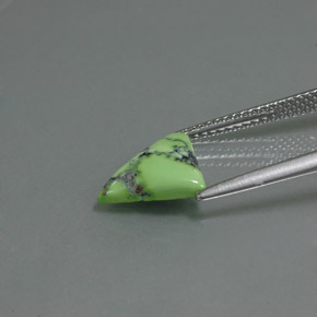 Turquoise Gemstone in 12.2 x 8.6 mm Size for Sale, Turquoise Stone in Yellow Green Color