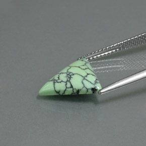 Turquoise Gemstone in 14.4 x 11.2 mm Size for Sale, Turquoise Stone in Yellow Green Color