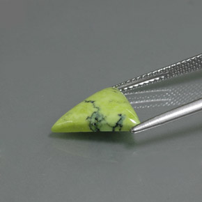 Turquoise Gemstone in 12 x 12 mm (calibrated) Size for Sale, Turquoise Stone in Yellow Green Color