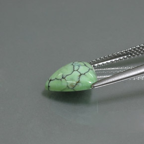 Turquoise Gemstone in 10 x 10 mm (calibrated) Size for Sale, Turquoise Stone in Yellow Green Color