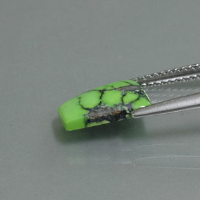 Turquoise Gemstone in 10.3 x 8.2 mm Size for Sale, Turquoise Stone in Yellow Green Color