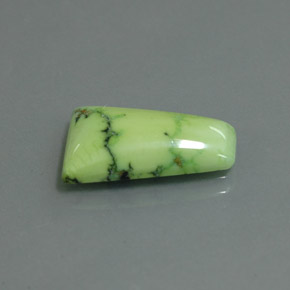 4.52 ct Green Turquoise Stone, Natural Turquoise in Trapezoid Cabochon Shape for Sale
