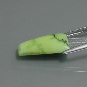 Turquoise Gemstone in 16.3 x 10.8 mm Size for Sale, Turquoise Stone in Yellow Green Color