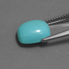 Turquoise Gemstone in 10.2 x 8.3 mm Size for Sale, Turquoise Stone in Blue Color
