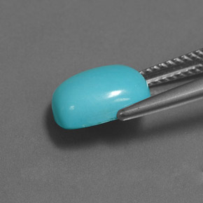 Turquoise Gemstone in 10.2 x 8.2 mm Size for Sale, Turquoise Stone in Blue Color