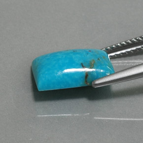 Turquoise Gemstone in 12 x 8.1 mm Size for Sale, Turquoise Stone in Blue Color
