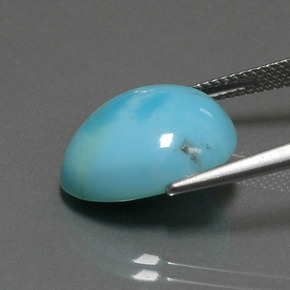 Turquoise Gemstone in 16.1 x 13.8 mm Size for Sale, Turquoise Stone in Blue Color