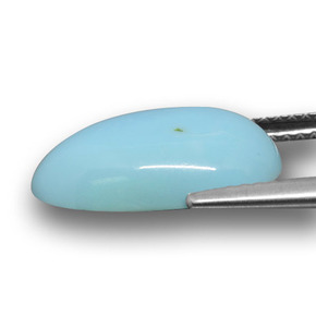 Turquoise Gemstone in 15.1 x 9.9 mm Size for Sale, Turquoise Stone in Blue Color