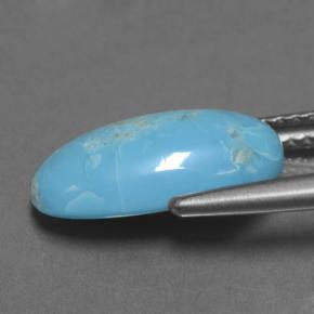 Turquoise Gemstone in 13.5 x 7.6 mm Size for Sale, Turquoise Stone in Blue Color