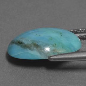 Turquoise Gemstone in 14.6 x 10.7 mm Size for Sale, Turquoise Stone in Blue Color