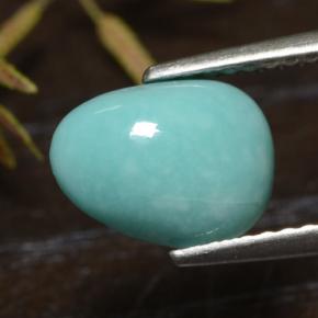 1.49 ct Blue Turquoise Stone, Natural Turquoise in Fancy Cabochon Shape for Sale