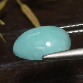 Turquoise Gemstone in 9.3 x 7.1 mm Size for Sale, Turquoise Stone in Blue Color