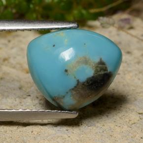 Turquoise Gemstone in 11.5 x 10 mm Size for Sale, Turquoise Stone in Blue Color