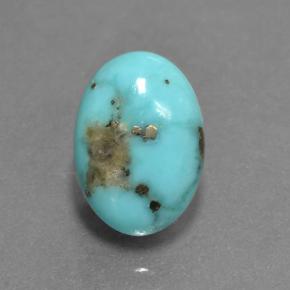 1.9ct Oval Cabochon Blue Turquoise Gem for sale 1.9ct Oval Cabochon Blue Turquoise Gem (ID: 498052)