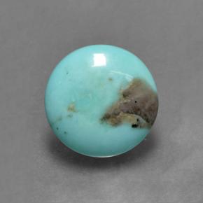 1.6ct Round Cabochon Blue Turquoise Gem for sale 1.6ct Round Cabochon Blue Turquoise Gem (ID: 498060)