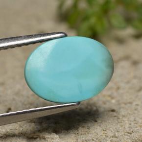 Turquoise Gemstone in 10.8 x 8 mm Size for Sale, Turquoise Stone in Blue Color