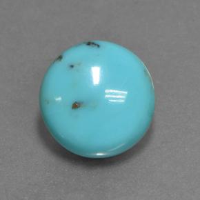2.5ct Round Cabochon Blue Turquoise for sale thumb image of 2.5ct Round Cabochon Blue Turquoise (ID: 498155)
