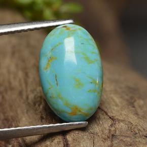 2.9ct Oval Cabochon Blue Turquoise for sale thumb image of 2.9ct Oval Cabochon Blue Turquoise (ID: 498157)