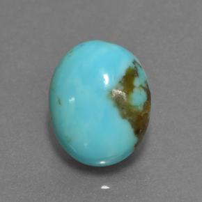 1.9ct Oval Cabochon Blue Turquoise Gem for sale 1.9ct Oval Cabochon Blue Turquoise Gem (ID: 498160)