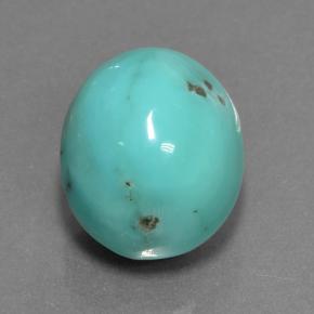 9.7ct Oval Cabochon Greenish Blue Turquoise Gem for sale 9.7ct Oval Cabochon Greenish Blue Turquoise Gem (ID: 499082)