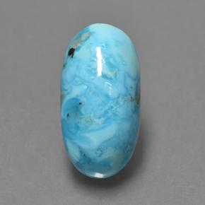 8.3ct Oval Cabochon Blue Turquoise for sale thumb image of 8.3ct Oval Cabochon Blue Turquoise (ID: 499100)