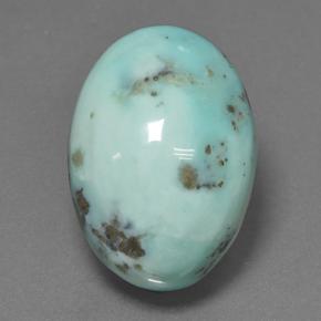 28.4ct Oval Cabochon Blue Green Turquoise Gem for sale 28.4ct Oval Cabochon Blue Green Turquoise Gem (ID: 499109)