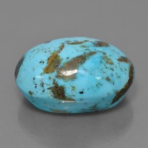 Turquoise Gemstone in 30.9 x 23.2 mm Size for Sale, Turquoise Stone in Blue Color