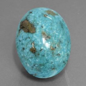 28.7ct Oval Cabochon Blue Turquoise for sale thumb image of 28.7ct Oval Cabochon Blue Turquoise (ID: 499785)