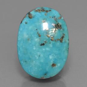 27.1ct Oval Cabochon Blue Turquoise Gem for sale 27.1ct Oval Cabochon Blue Turquoise Gem (ID: 499793)