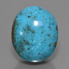 76.7ct Oval Cabochon Blue Turquoise Gem for sale 76.7ct Oval Cabochon Blue Turquoise Gem (ID: 499798)