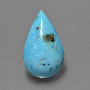 6.6ct Pear Cabochon Blue Turquoise Gem for sale 6.6ct Pear Cabochon Blue Turquoise Gem (ID: 500956)