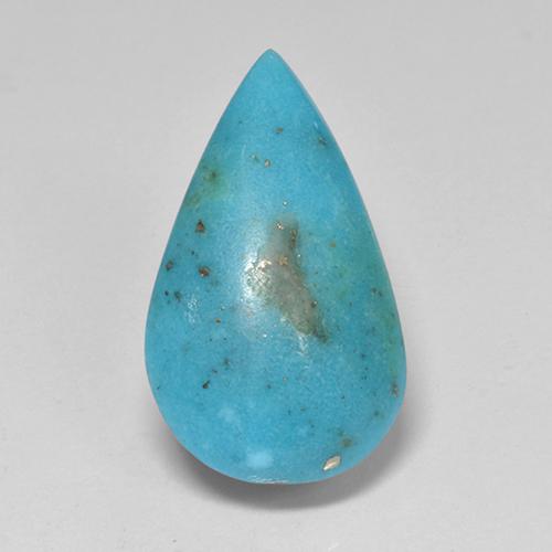5ct Pear Cabochon Blue Turquoise Gem for sale 5ct Pear Cabochon Blue Turquoise Gem (ID: 500962)