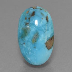 5.7ct Oval Cabochon Blue Turquoise Gem for sale 5.7ct Oval Cabochon Blue Turquoise Gem (ID: 501113)