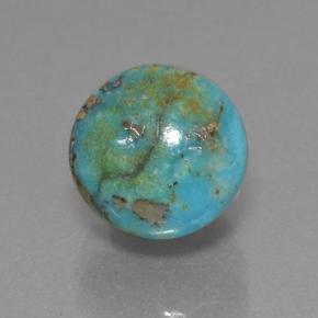 3.7ct Round Cabochon Greenish Blue Turquoise Gem for sale 3.7ct Round Cabochon Greenish Blue Turquoise Gem (ID: 501206)