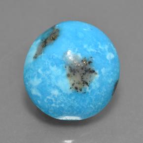 6.1ct Round Cabochon Blue Turquoise Gem for sale 6.1ct Round Cabochon Blue Turquoise Gem (ID: 501207)