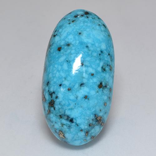 30.9ct Medium Blue Turquoise Gem from United States