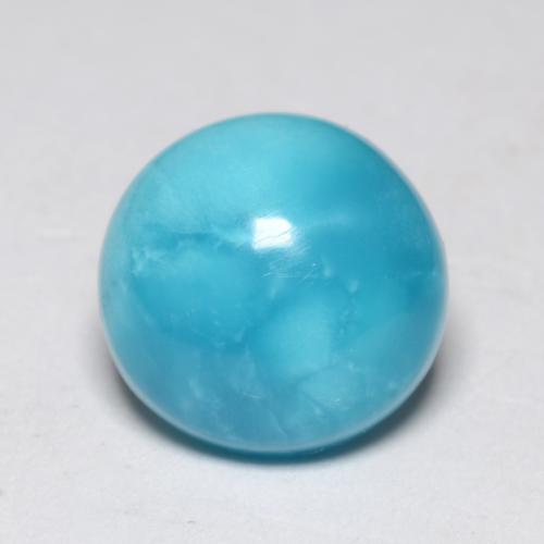 2.32 ct Turquoise Turquoise Gemstone, Turquoise Gem in Round Cabochon Shape for Sale.