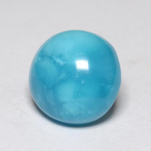 2.32 ct Turquoise Turquoise Stone, Natural Turquoise in Round Cabochon Shape for Sale