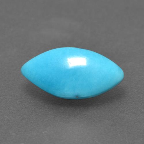 2.30 ct Turquoise Turquoise Gemstone, Turquoise Gem in Marquise Cabochon Shape for Sale.