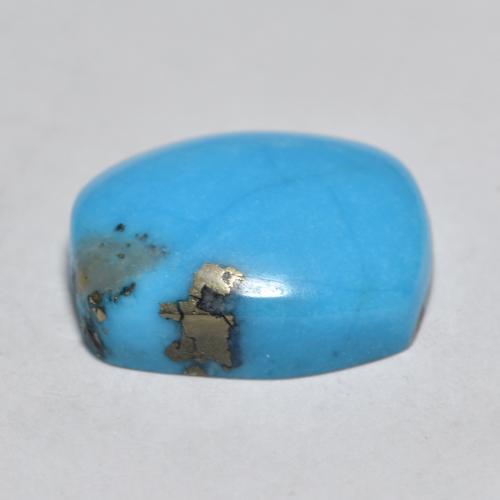 Turquoise Gemstone in 11 x 9 mm (calibrated) Size for Sale, Turquoise Stone in Teal Color
