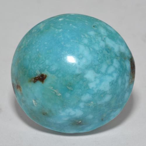 Teal Turchese Gem - 25.9ct Cabochon rotondo (ID: 569781)