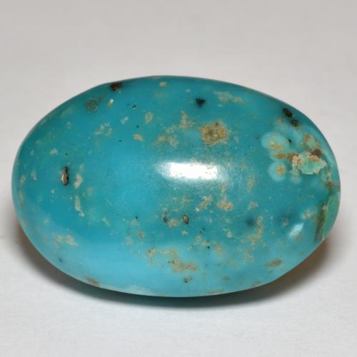 Turquesa Turquesa Gema - 20.4ct Cabujón Óvalo (ID: 570982)