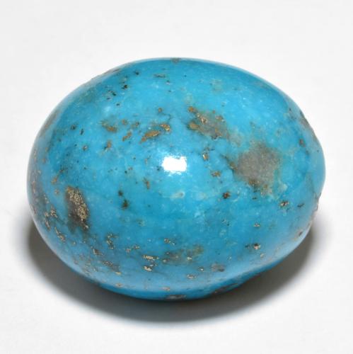 Teal Бирюза Камень - 41.3ct Овал Кабошон (ID: 610211)