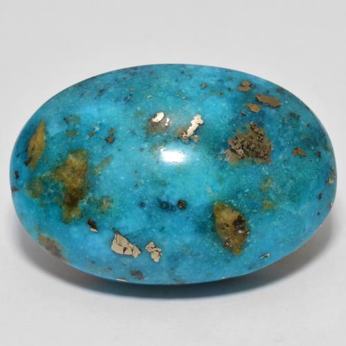 321ct Dark Greenish Blue Turquoise Gem From United States